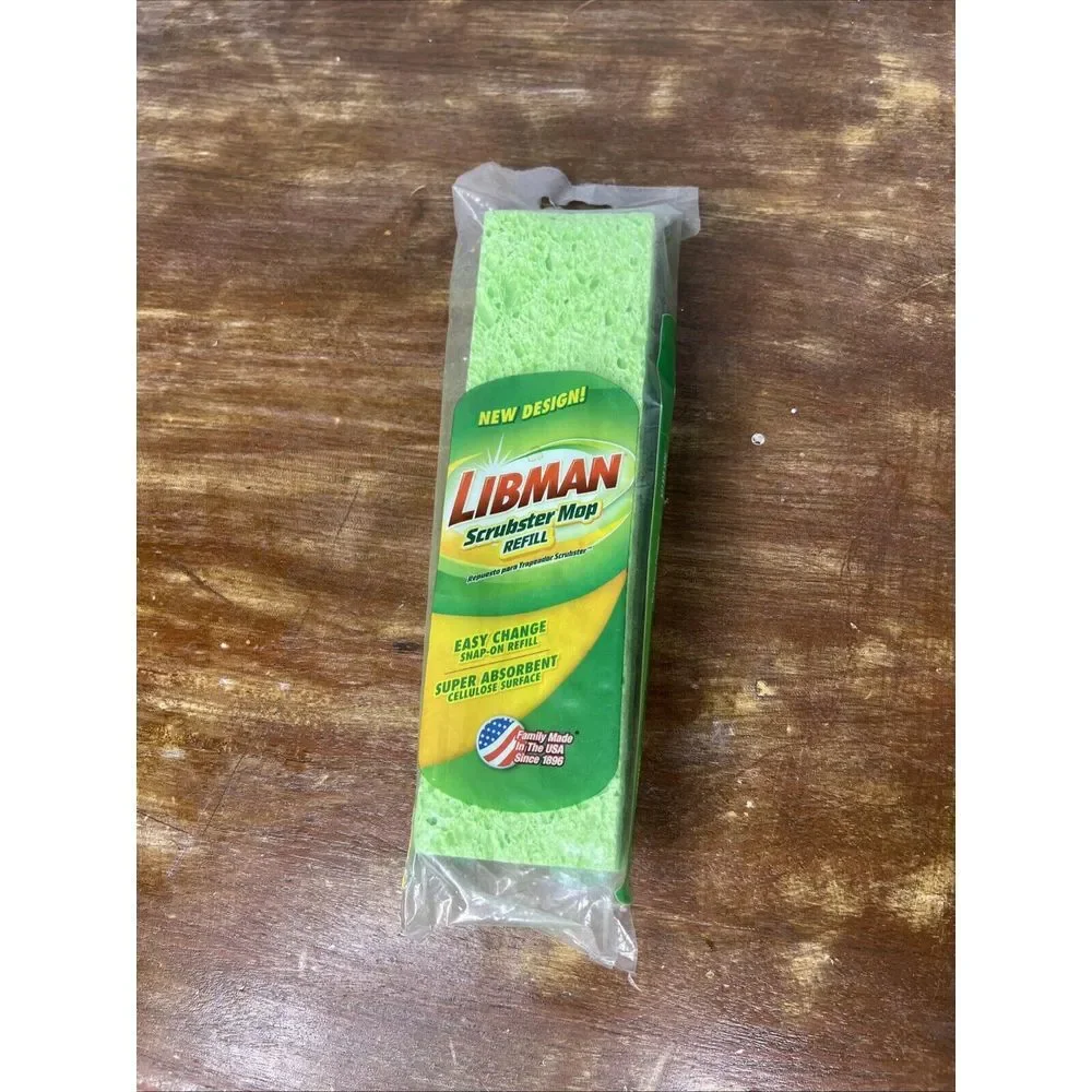 Libman 3105‎ Scrubster Mop Refill new. Super Absorbent.